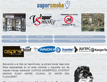 Tablet Screenshot of cigarrosvapor.com